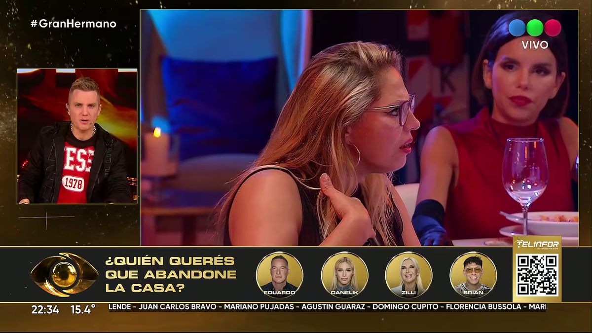 Tamara Paganini quedó envuelta en una fuerte polémica tras un comentario contra Franco Zunino durante una discusión en Gran Hermano, provocando críticas masivas y un nuevo dolor de cabeza para Telefe. Foto: Captura Telefe Tamara Paganini quedó envuelta en una fuerte polémica tras un comentario contra Franco Zunino durante una discusión en Gran Hermano, provocando críticas masivas y un nuevo dolor de cabeza para Telefe. Foto: Captura Telefe 