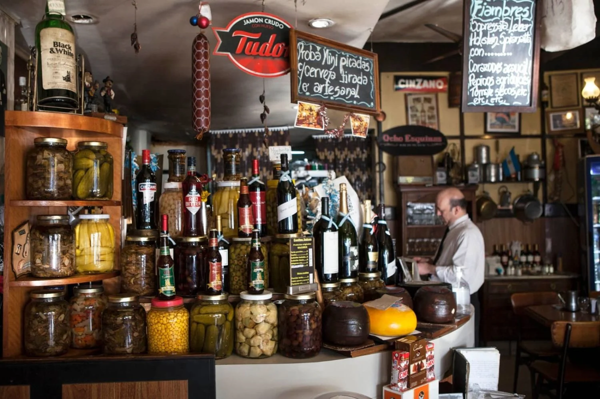 Un bodegón único en Buenos Aires. Un bodegón único en Buenos Aires.