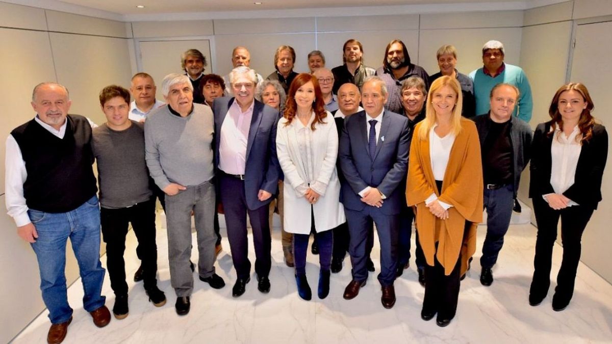 Distintas líneas del FdT salieron en apoyo de Cristina Fernández.