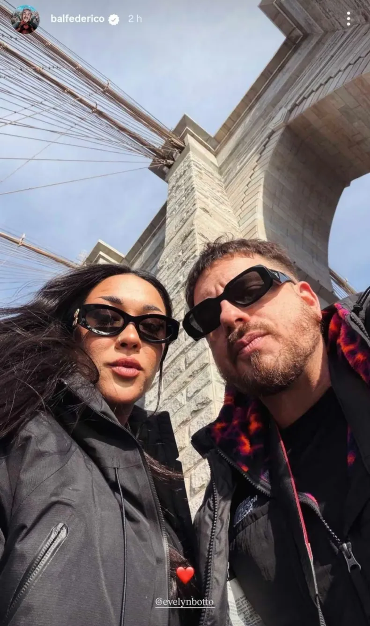 Federico Bal y Evelyn Botto quedaron envueltos en rumores de un encuentro íntimo tras los Martín Fierro 2026. Foto: Instagram Federico Bal y Evelyn Botto quedaron envueltos en rumores de un encuentro íntimo tras los Martín Fierro 2026. Foto: Instagram