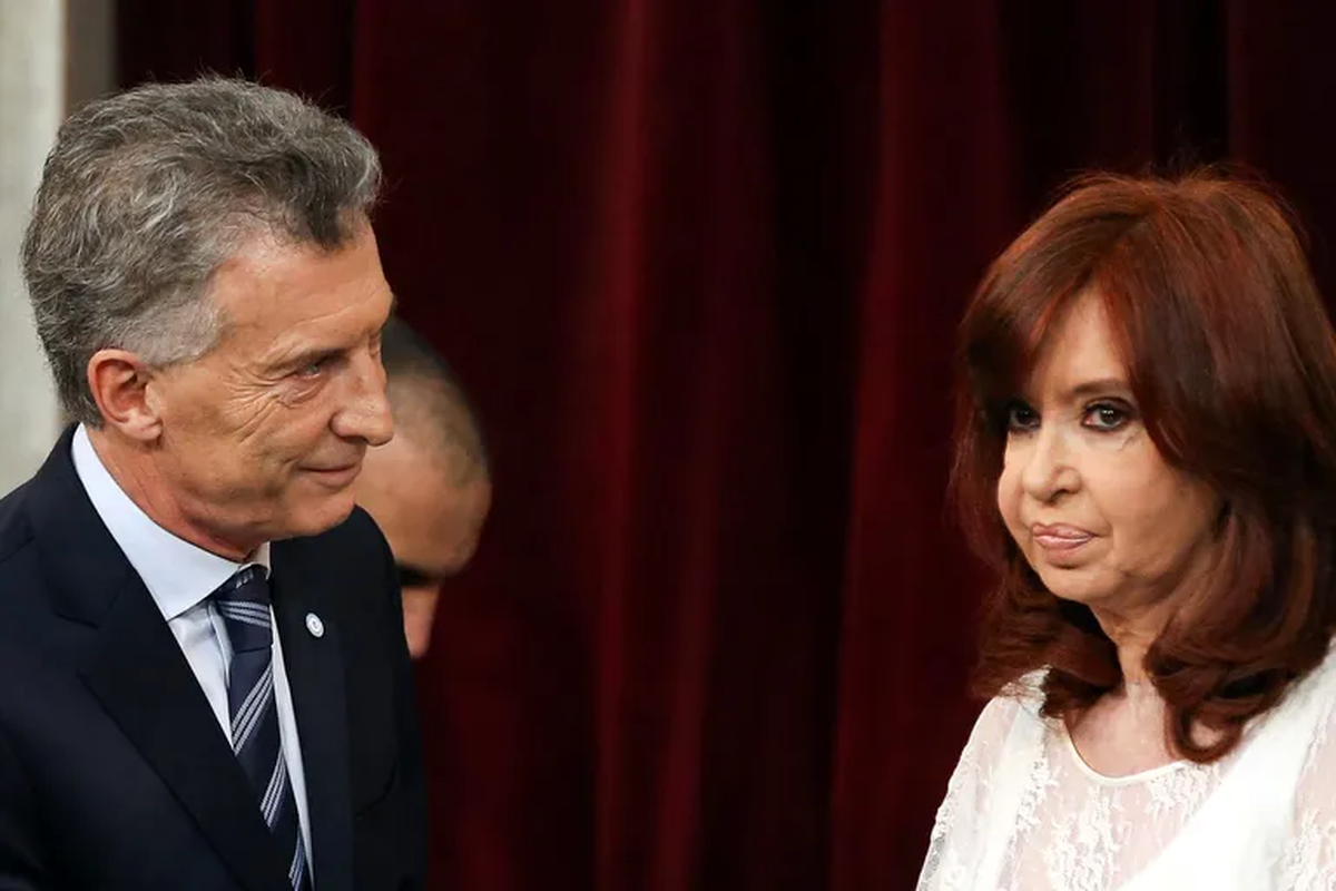 Mauricio Macri y Cristina Kirchner, los agitadores de la grieta argentina.