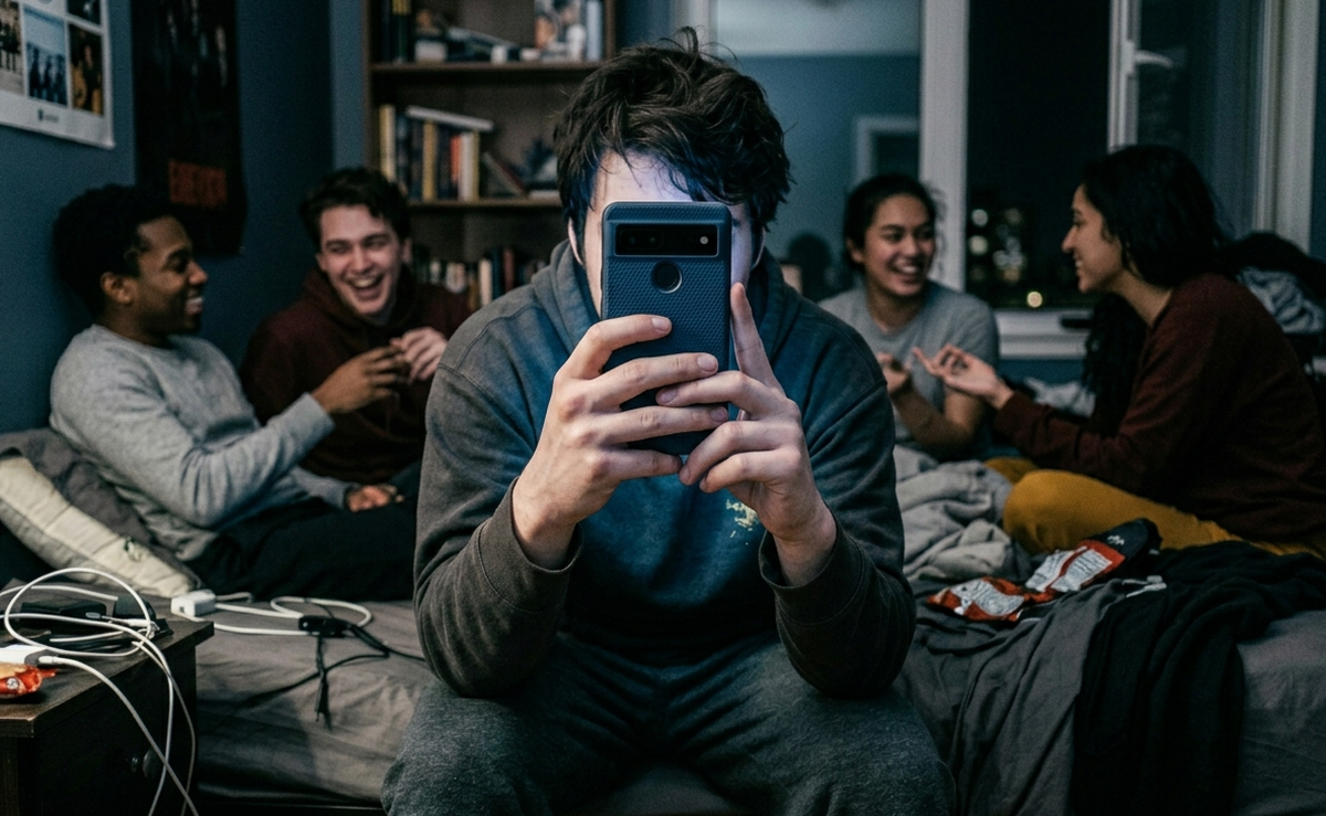 Vivir a través de un cristal: Por qué los nuevos hábitos de uso del celular y consumo digital están redefiniendo la frontera entre la herramienta y el individuo.