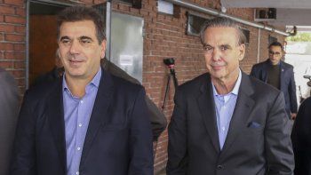 Cristian Ritondo junto a Miguel Pichetto en una imagen de 2019. Cristian Ritondo junto a Miguel Pichetto en una imagen de 2019.