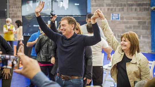 Diego Santilli y Patricia Bullrich.