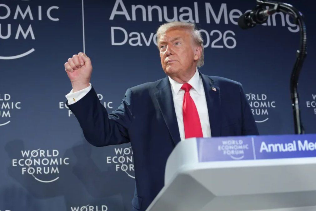 Donald Trump en el Foro de Davos Donald Trump en el Foro de Davos