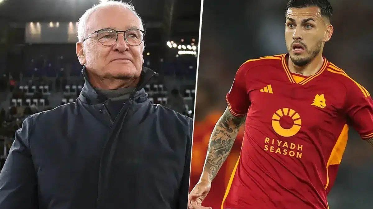 ClaudioRanieri, técnico de la Roma de Italia, habló con conferencia de prensa sobre elpase de Leandro Paredes a Boca y adelantó: “No detendré a nadie”. (Foto: @la12tuittera)