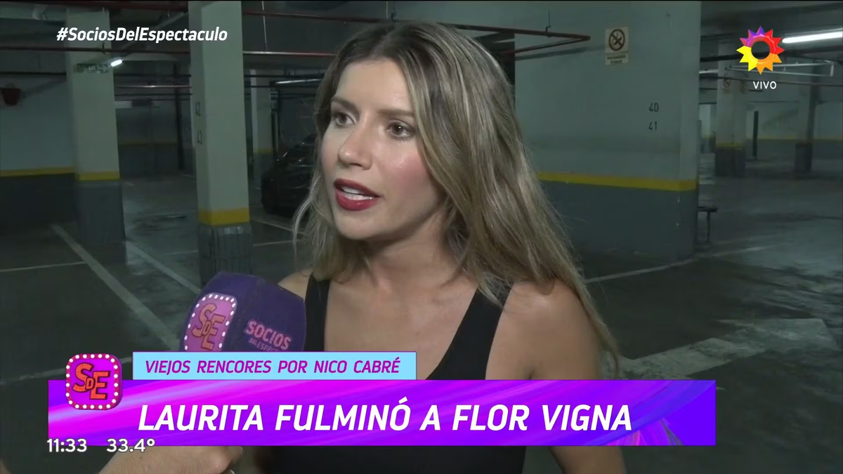 Laurita Fernández responde con ironía a los dichos de Flor Vigna