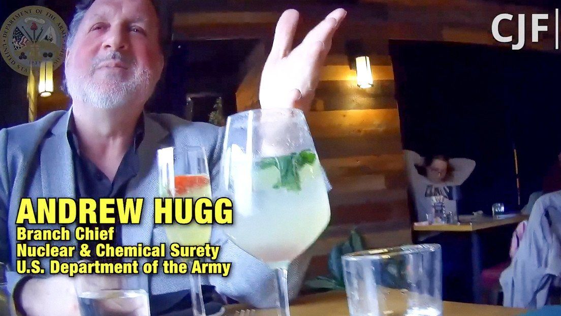 Andrew Hugg, jefe de seguridad química y nuclear del Ejército estadounidense. Andrew Hugg, jefe de seguridad química y nuclear del Ejército estadounidense.