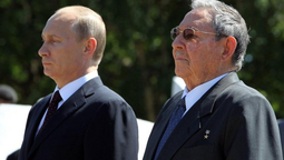 Presidente de Rusia y Raúl Castro
