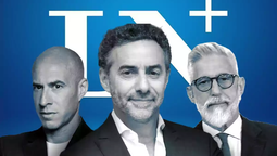 Esteban Trebucq, Luis Majul y Pepe Gil Vidal