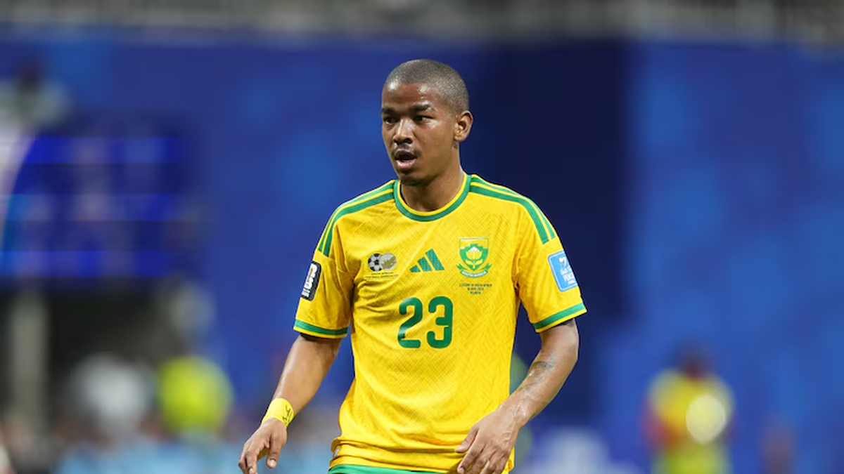  Jayden Adams, mediocampista sudafricano en el Mundial 2026 Jayden Adams, mediocampista sudafricano en el Mundial 2026
