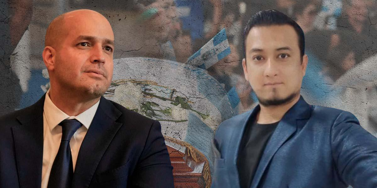 Dos crímenes 'políticos' en la misma ciudad: Agustín Intriago, alcalde de Manta, junto a Gerardo Delgado, periodista y excandidato a la concejalía. Dos crímenes 'políticos' en la misma ciudad: Agustín Intriago, alcalde de Manta, junto a Gerardo Delgado, periodista y excandidato a la concejalía.