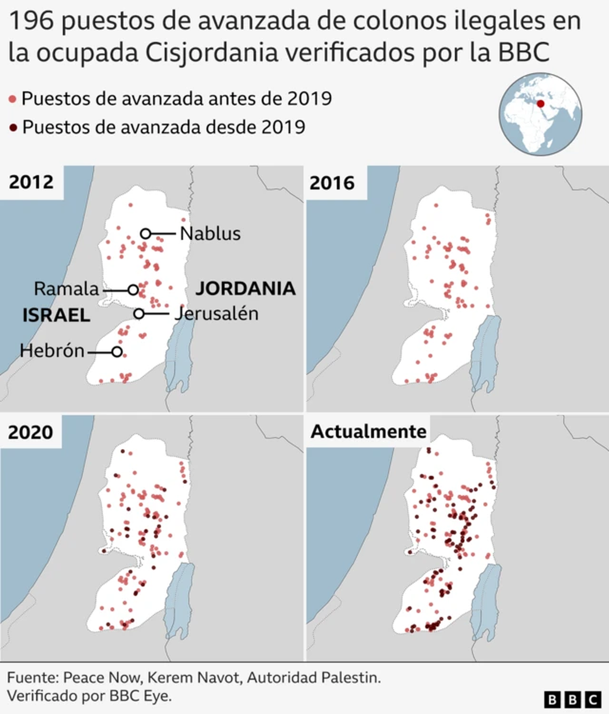 Israel anunció la mayor apropiación de tierras en Cisjordania este año. Israel anunció la mayor apropiación de tierras en Cisjordania este año.