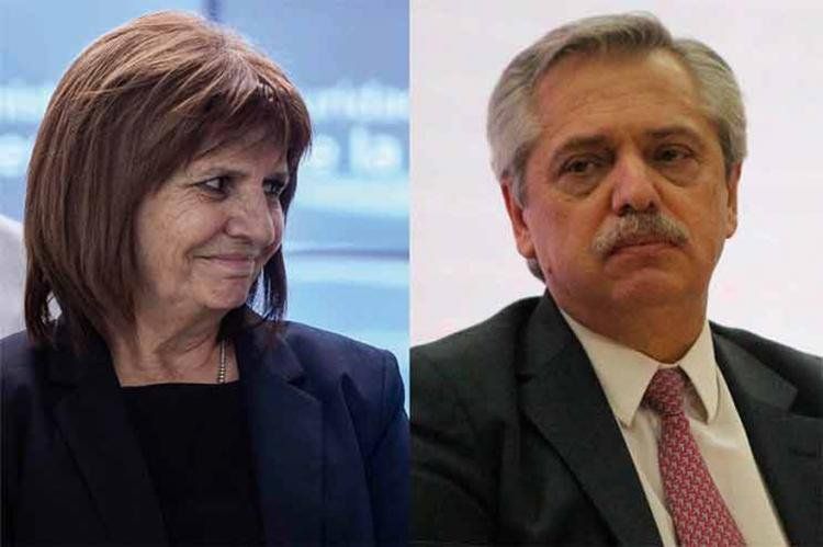 Patricia Bullrich salió al cruce de Alberto F.: Usted vinculó a nuetsro gobierno con la desaparición de Maldonado