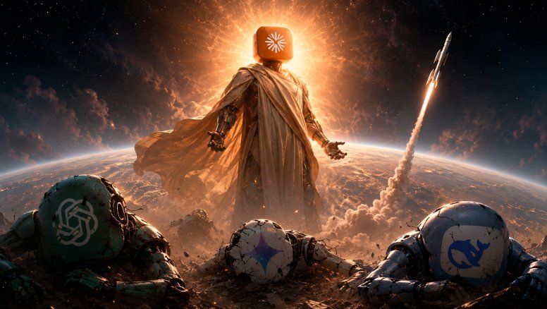Claude + SpaceX: La inteligencia artificial de Anthropic superó a ChatGPT/Gemini/DeepSeek