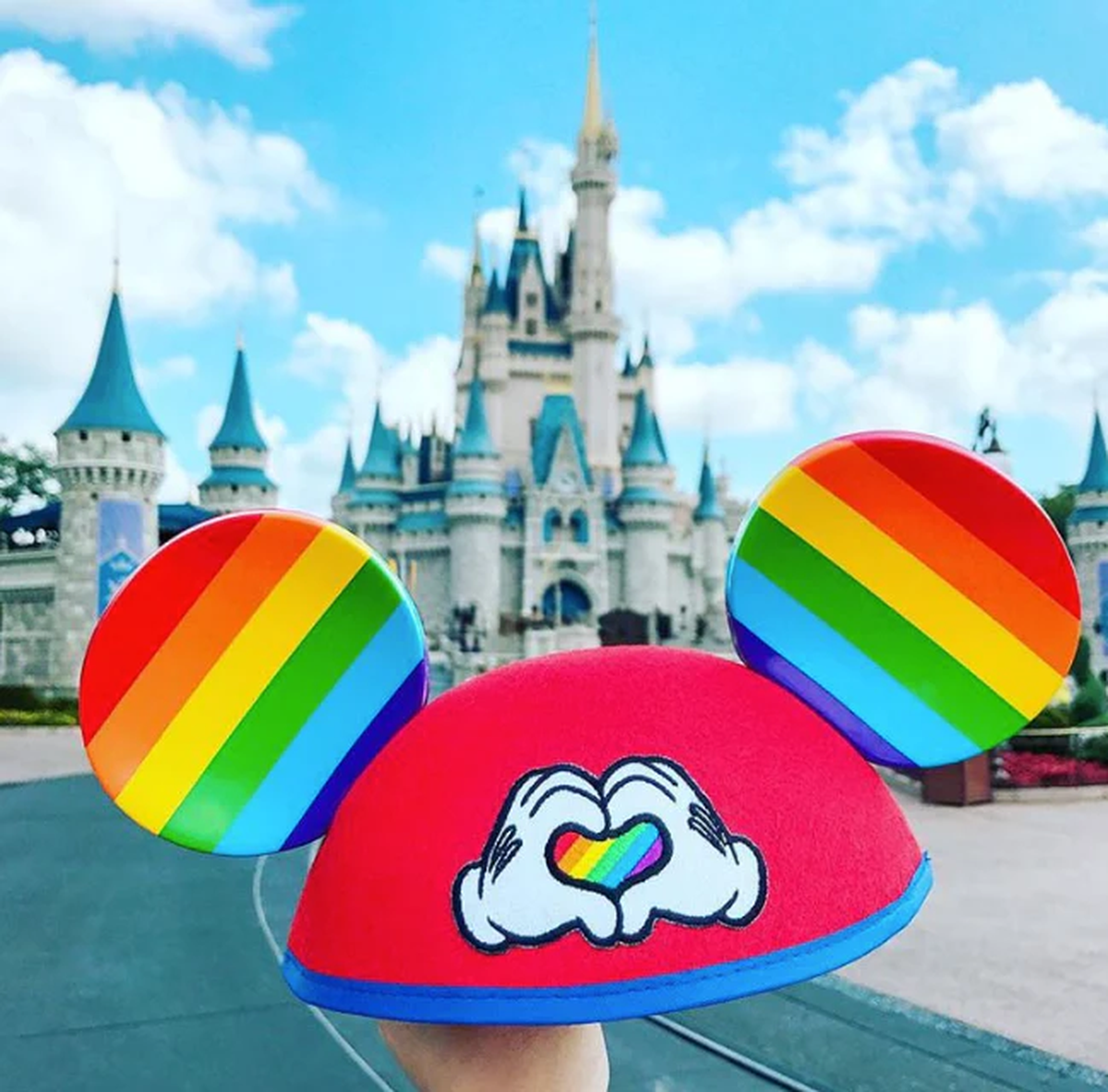 The Disney parks in Florida, for example, sell products in favor of the LGBTQ+ community in their stores.