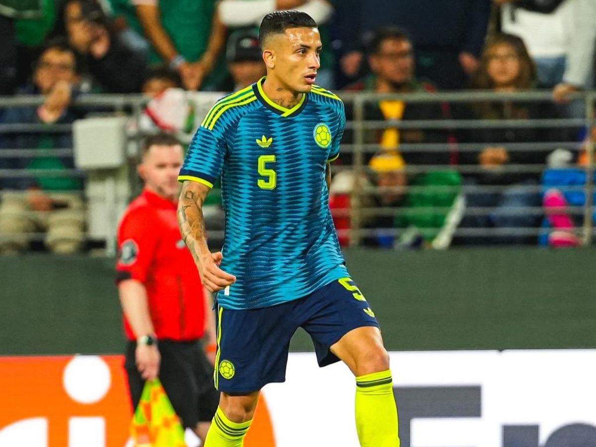 Kevin Castaño, mediocampista de Colombia