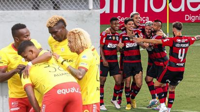 10 veces más Aucas: Flamengo arrasa desde el vestuario