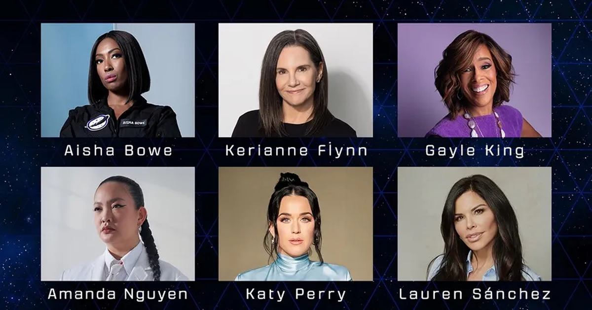 En 2025, Blue Origin lanzará la NS-31, la primera misión femenina desde 1963. Liderada por Lauren Sánchez, incluirá a Katy Perry, científicas y periodistas, experimentando la ingravidez más allá de la atmósfera terrestre. En 2025, Blue Origin lanzará la NS-31, la primera misión femenina desde 1963. Liderada por Lauren Sánchez, incluirá a Katy Perry, científicas y periodistas, experimentando la ingravidez más allá de la atmósfera terrestre.