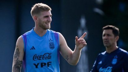 Lionel Scaloni citó a Nicolás Valentini y lo llora 'Twitter River'