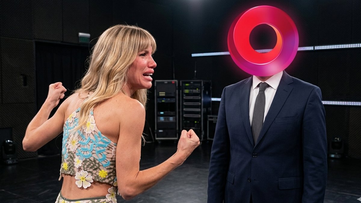 En El Nueve todavía mastican bronca por una exconductora indignada por el Martín Fierro, que pataleó de más y en el canal ya la miran como la mala de la novela. Foto: Ficción/Gemini