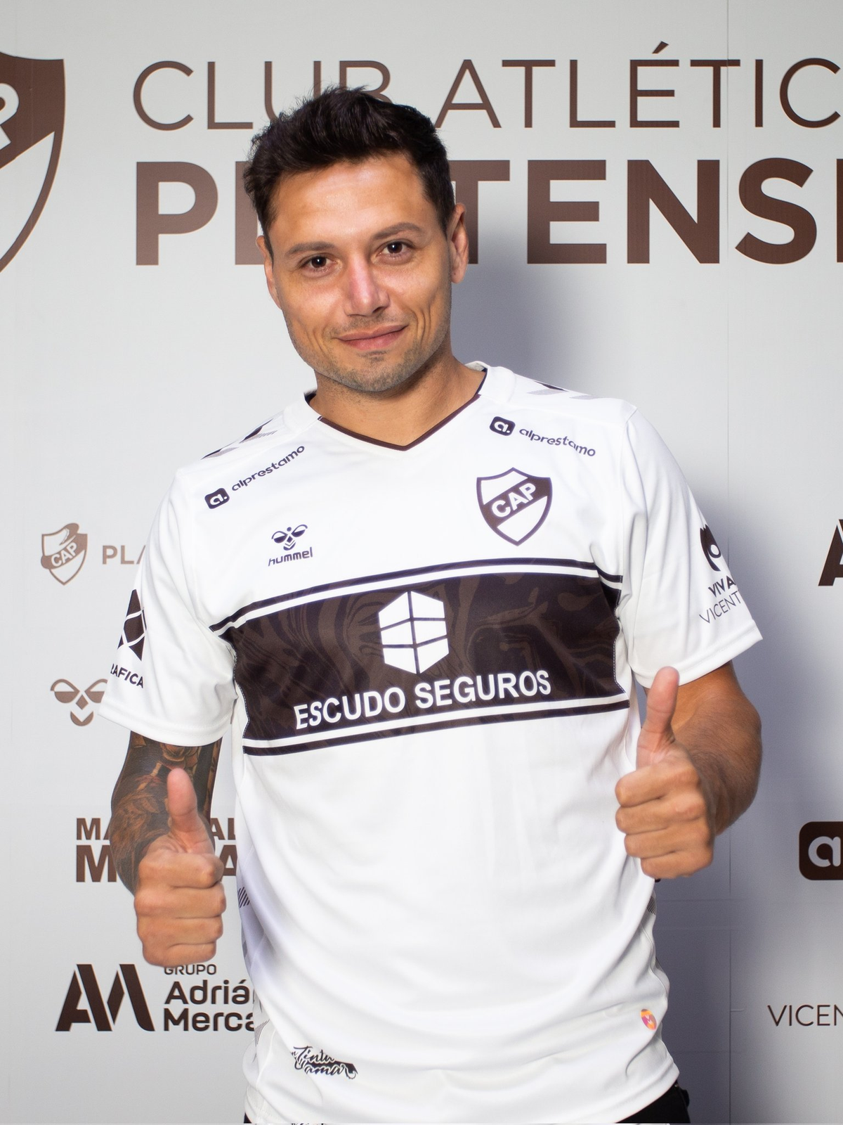 Mauro Zárate, jugador de Platense.