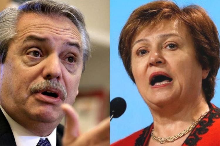 Alberto Fernández se reunirá el fin de semana con la titular del Fondo Monetario Internacional (FMI), Kristalina Georgieva.