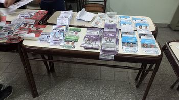 Una mesa de votación en La Matanza con sorpresa libertaria. Una mesa de votación en La Matanza con sorpresa libertaria.