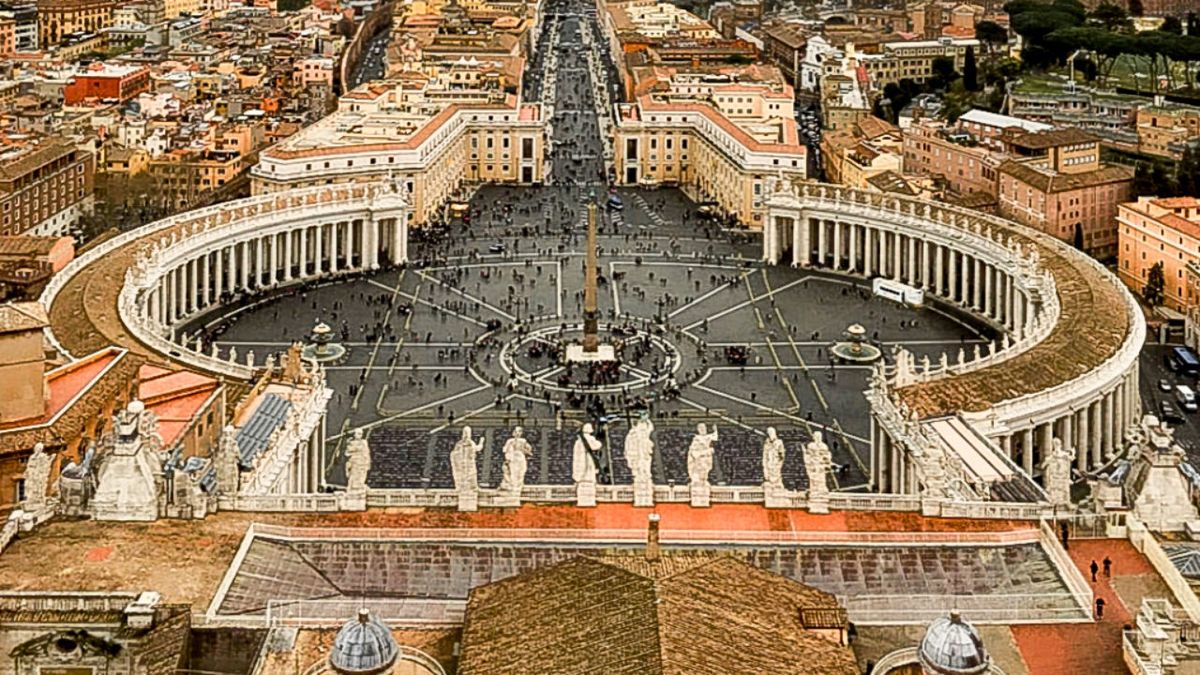 Ciudad del Vaticano, en el centro de Roma, Italia.