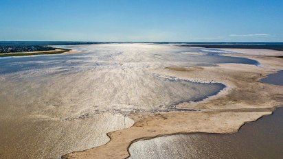 Crisis hídrica: El río Paraná registró el nivel más bajo del año en Rosario