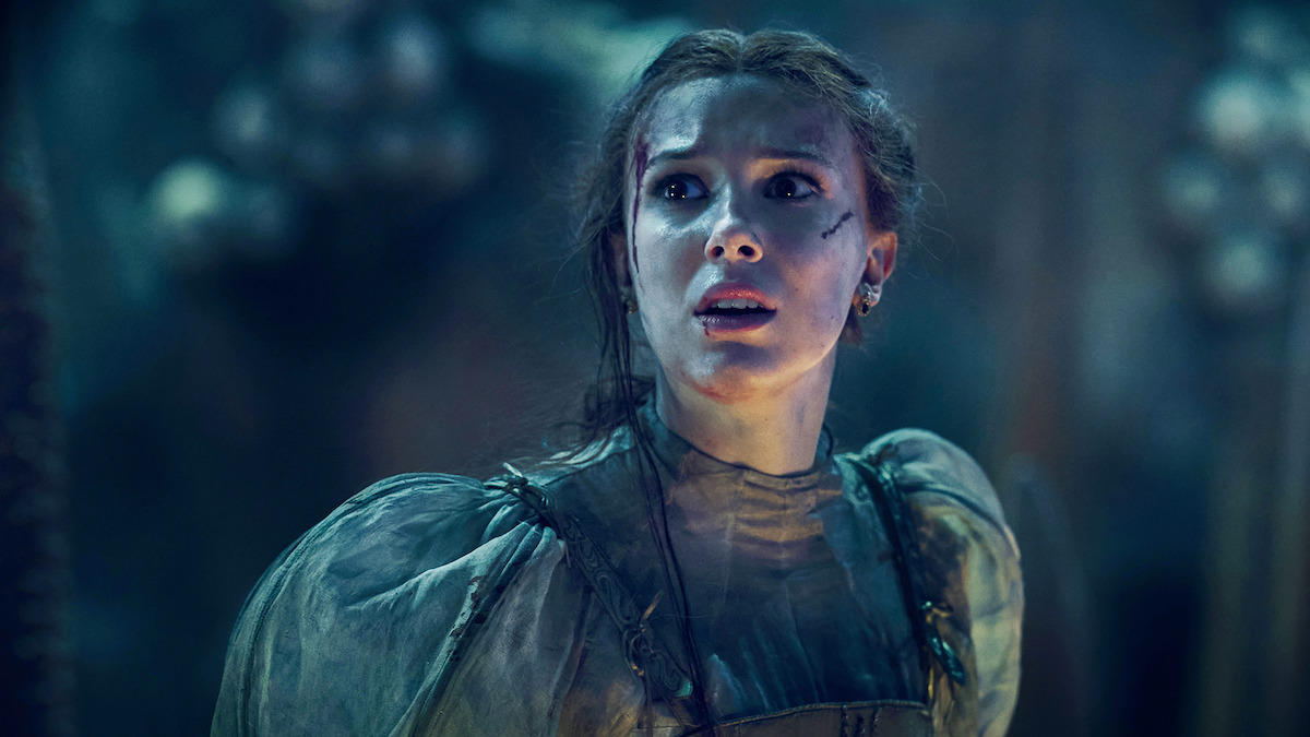 En "Damsel", Millie Bobby Brown hace una princesa ruda que se "autorescata" de los peligros que la acechan en lugar de que lo haga un hombre. Con más de 140 millones de visualizaciones, se convirtió en lo más visto de Netflix. En "Damsel", Millie Bobby Brown hace una princesa ruda que se "autorescata" de los peligros que la acechan en lugar de que lo haga un hombre. Con más de 140 millones de visualizaciones, se convirtió en lo más visto de Netflix.
