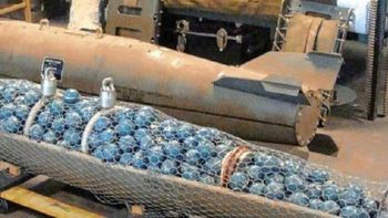 11 misiles de racimo de Irán penetraron el escudo sobre Israel y 1 arrojó 70 bombas