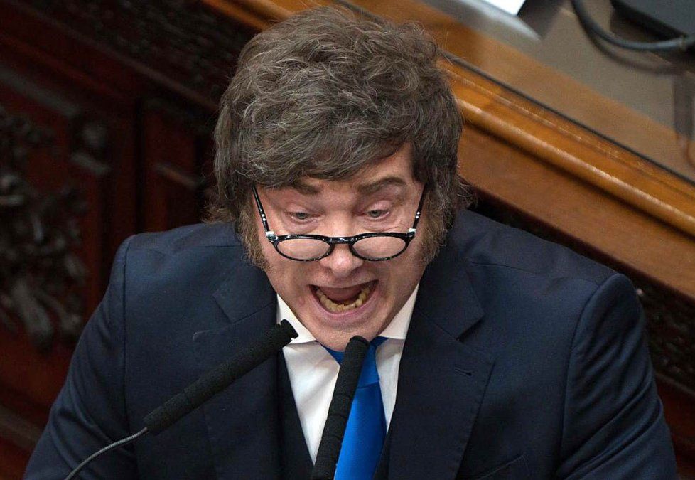 Javier Milei en la Apertura de las sesiones ordinarias en el Congreso, el 1ero de marzo de 2026. Javier Milei en la Apertura de las sesiones ordinarias en el Congreso, el 1ero de marzo de 2026.