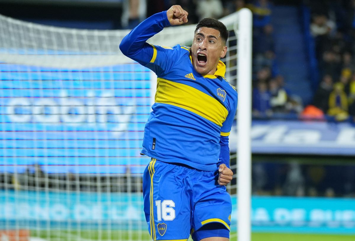 Miguel Merentiel, figura de Boca Juniors. (Foto: Noticias Argentinas). Miguel Merentiel, figura de Boca Juniors. (Foto: Noticias Argentinas).