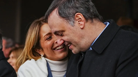 Manuel Adorni y Betina Angeletti Manuel Adorni y Betina Angeletti