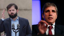 Boric-Chile contra Caputo y Milei por los exabruptos