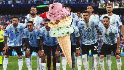 El helado, lo más pedido para ver a la Selección Argentina