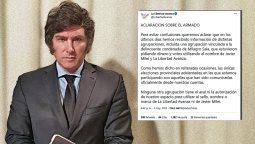 Javier Milei y nuevas, nuevas para LLA.&nbsp;