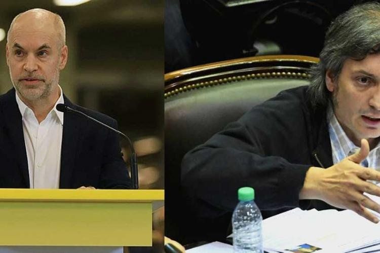 Horacio Rodríguez Larreta y Máximo Kirchner. Falta el otro lado del triángulo.