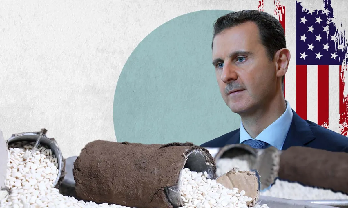 Bashar Al Assad con el tráfico de captagón, la droga yihadista: por eso Jordania pone un freno a las milicias pro-iraniés y de la Hezbollah que se meten desde allí en su territorio. Bashar Al Assad con el tráfico de captagón, la droga yihadista: por eso Jordania pone un freno a las milicias pro-iraniés y de la Hezbollah que se meten desde allí en su territorio.