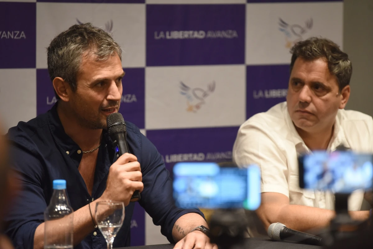 Martin Menem y Lisandro Catalán en San Miguel de Tucumán. Martin Menem y Lisandro Catalán en San Miguel de Tucumán.