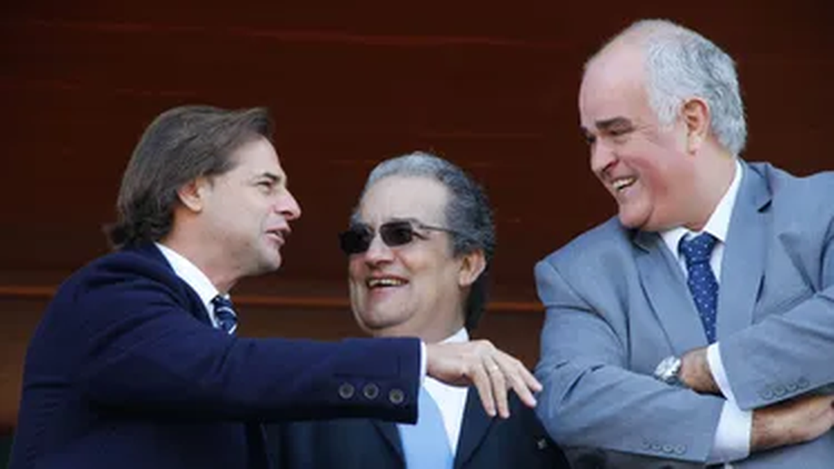 Lacalle Pou con Penadés Lacalle Pou con Penadés