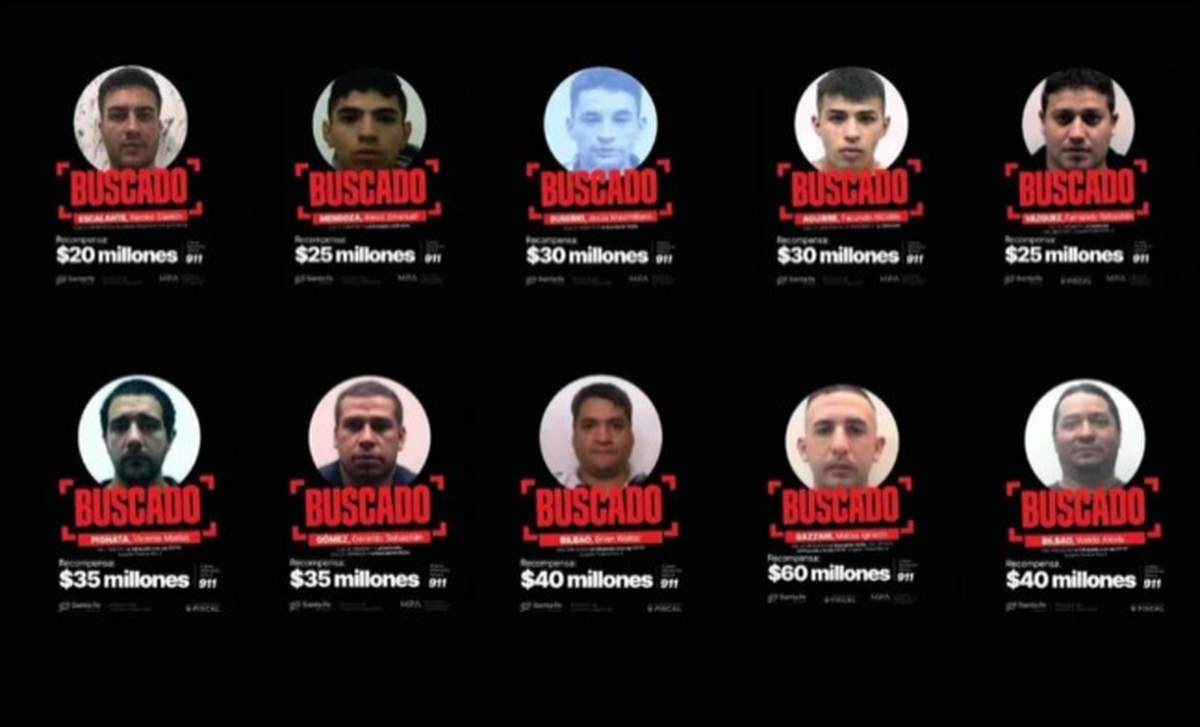 Recompensas millonarias para dar con el paradero de estos 10 prófugos. Recompensas millonarias para dar con el paradero de estos 10 prófugos.