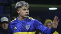 Boca, Exequiel Zeballos y Claudio ÚbedaFOTO NA: MARIANO SANCHEZ Boca, Exequiel Zeballos y Claudio ÚbedaFOTO NA: MARIANO SANCHEZ