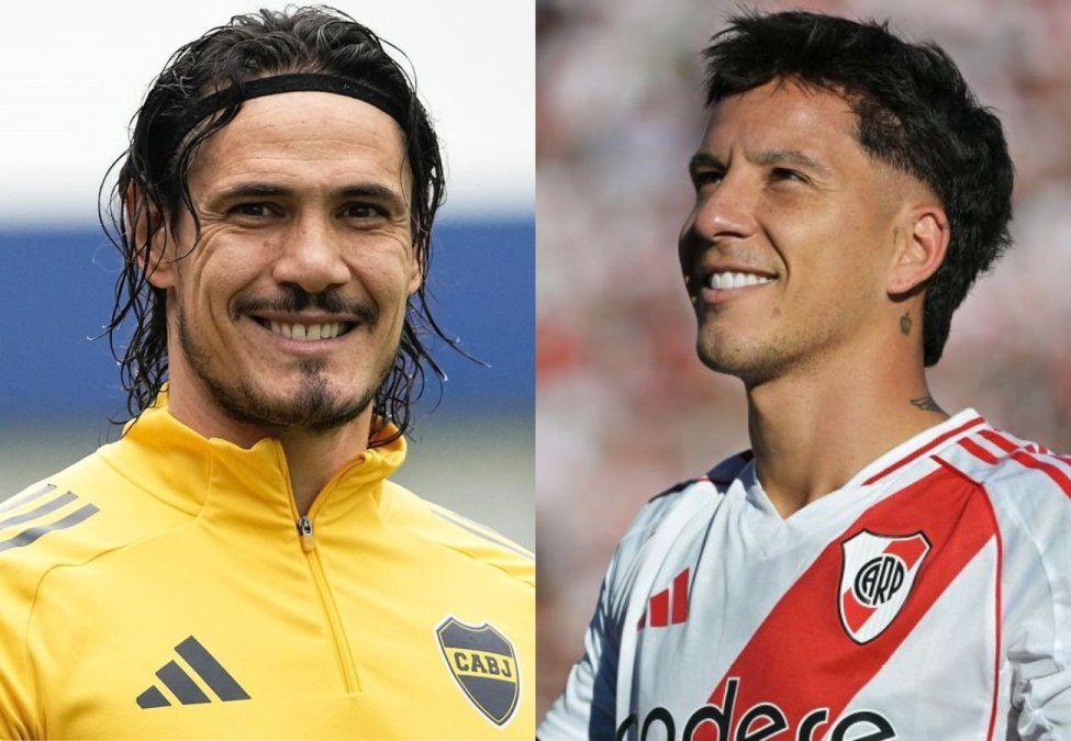 Cavani y Driussi entre algodones, pero el Superclásico tiene algunas bajas de peso confirmadas.