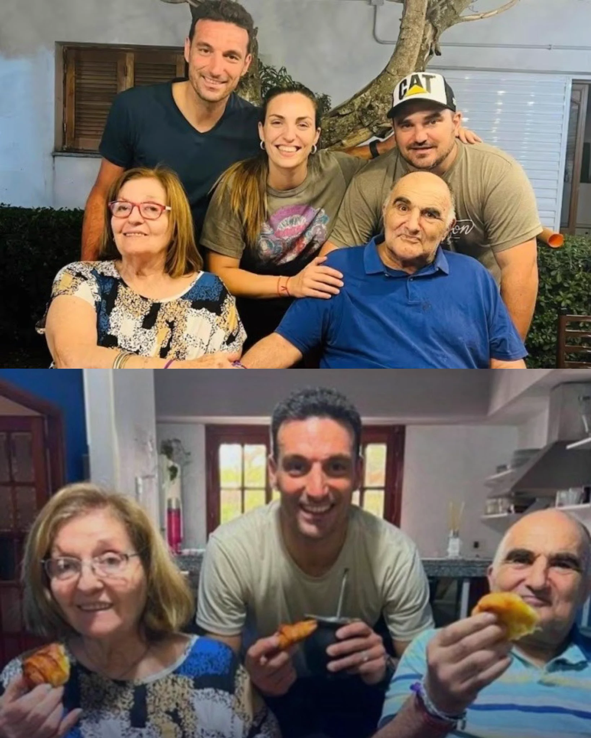 Fuerte golpe para la familia Scaloni. Fuerte golpe para la familia Scaloni. 