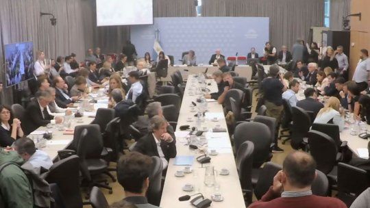 La Comisión de Presupuesto y Hacienda de Diputados sesionaba este martes. La Comisión de Presupuesto y Hacienda de Diputados sesionaba este martes.