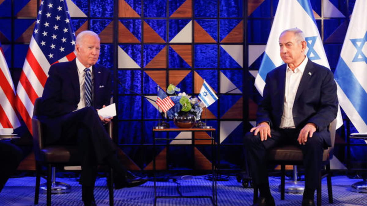 Joe Biden sella sus diferencias con Israel con la soluci&oacute;n de dos Estados en la regi&oacute;n.
