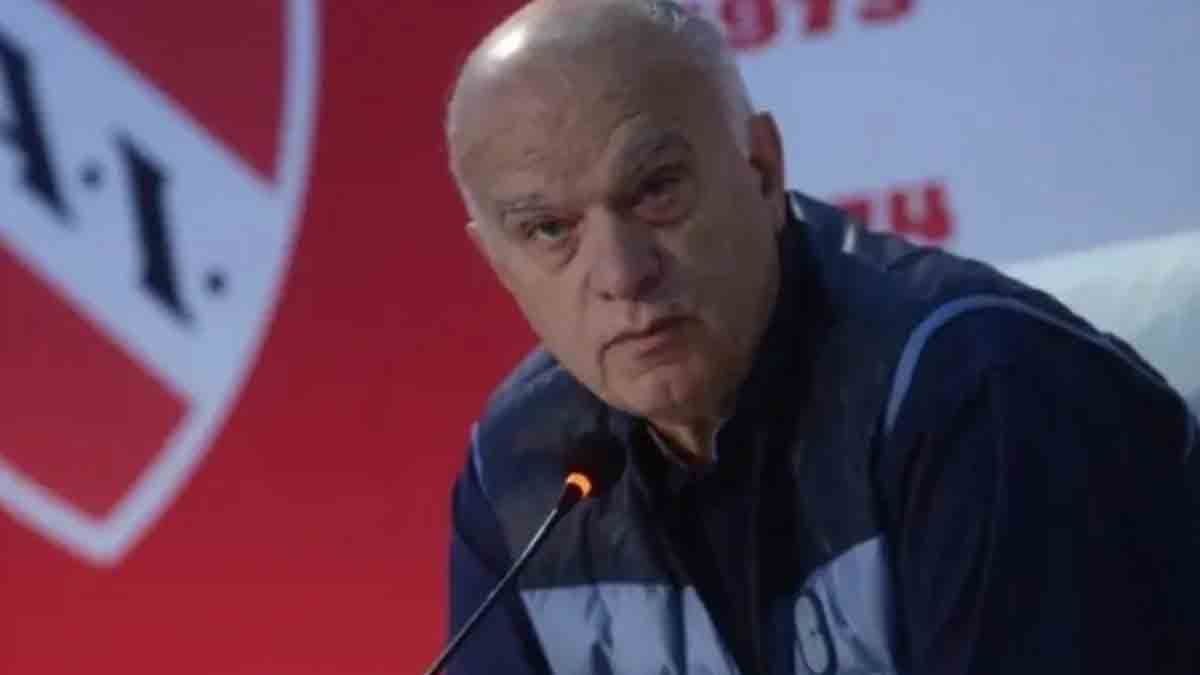 Néstor Grindetti, presidente de Independiente Néstor Grindetti, presidente de Independiente