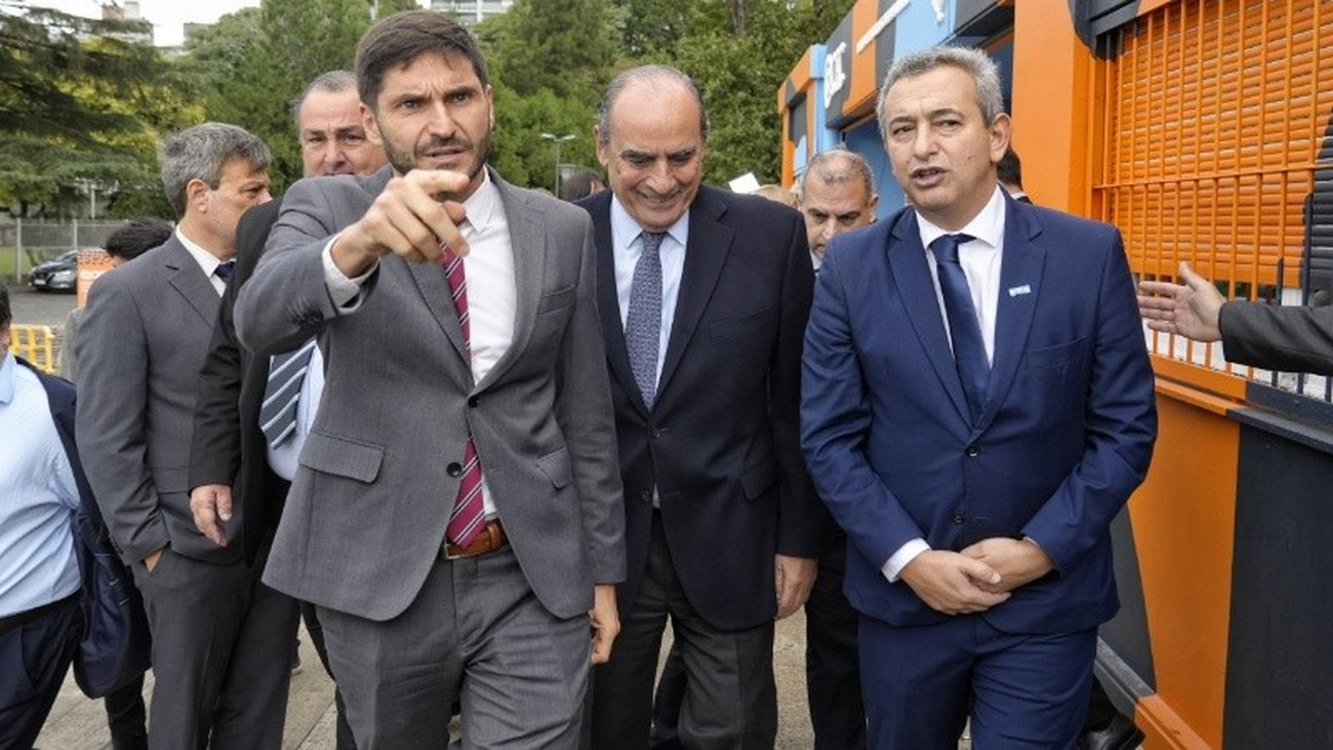 El gobernador de Santa Fe, Maximiliano Pullaro, también estuvo. El gobernador de Santa Fe, Maximiliano Pullaro, también estuvo. 